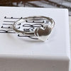 Silver Heart Ring