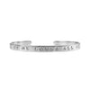 Belle & Bee Sterling Silver Personalised cuff