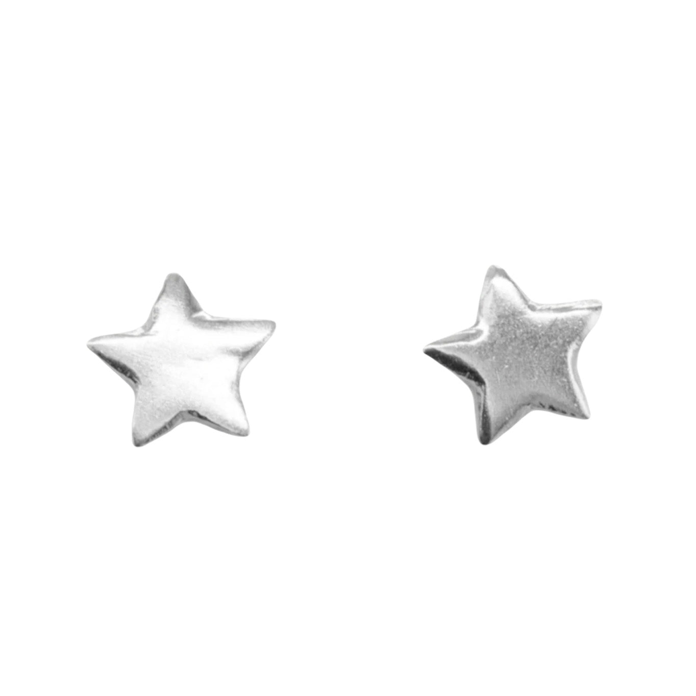 Sterling silver online star studs