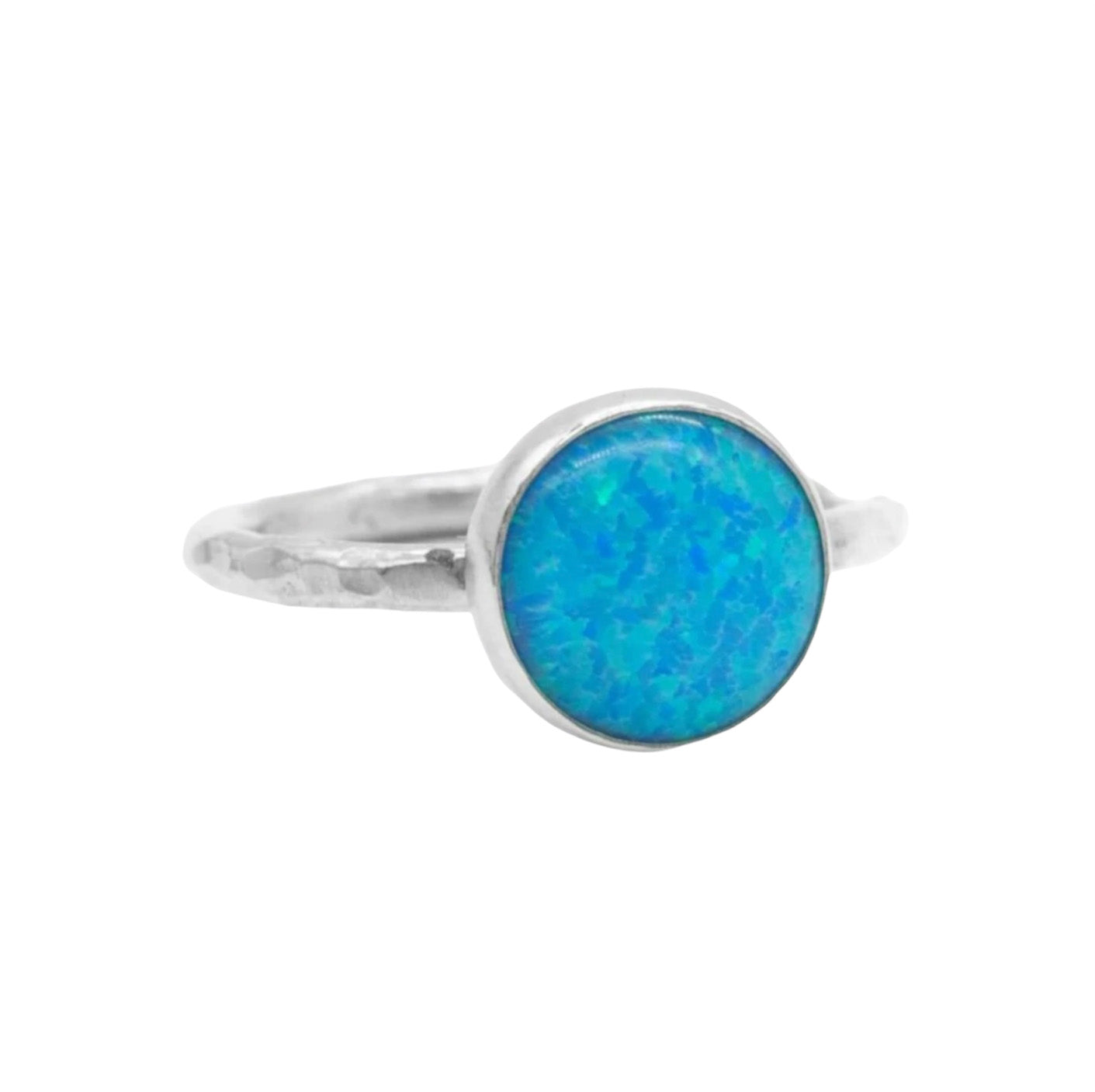Belle & Bee Blue opal ring