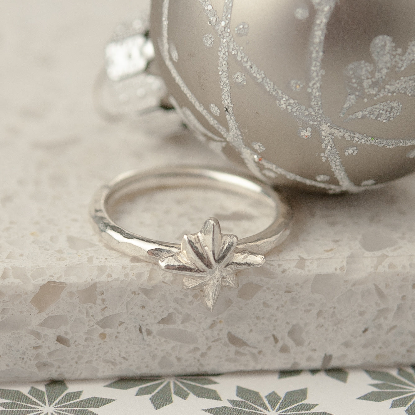 Belle & Bee Baby North Star ring