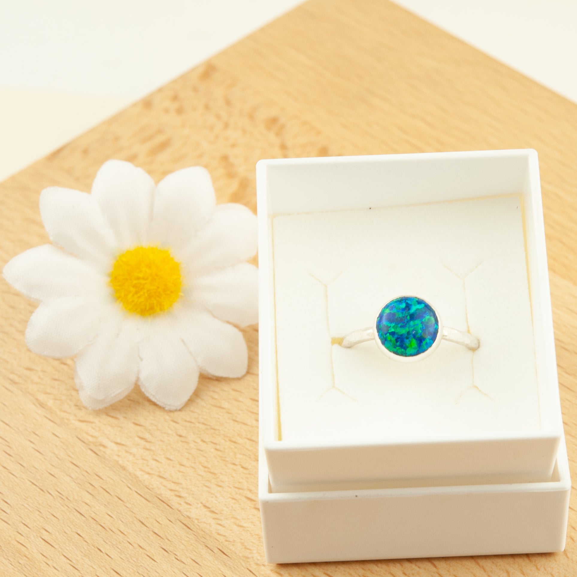 Belle & Bee opal ring