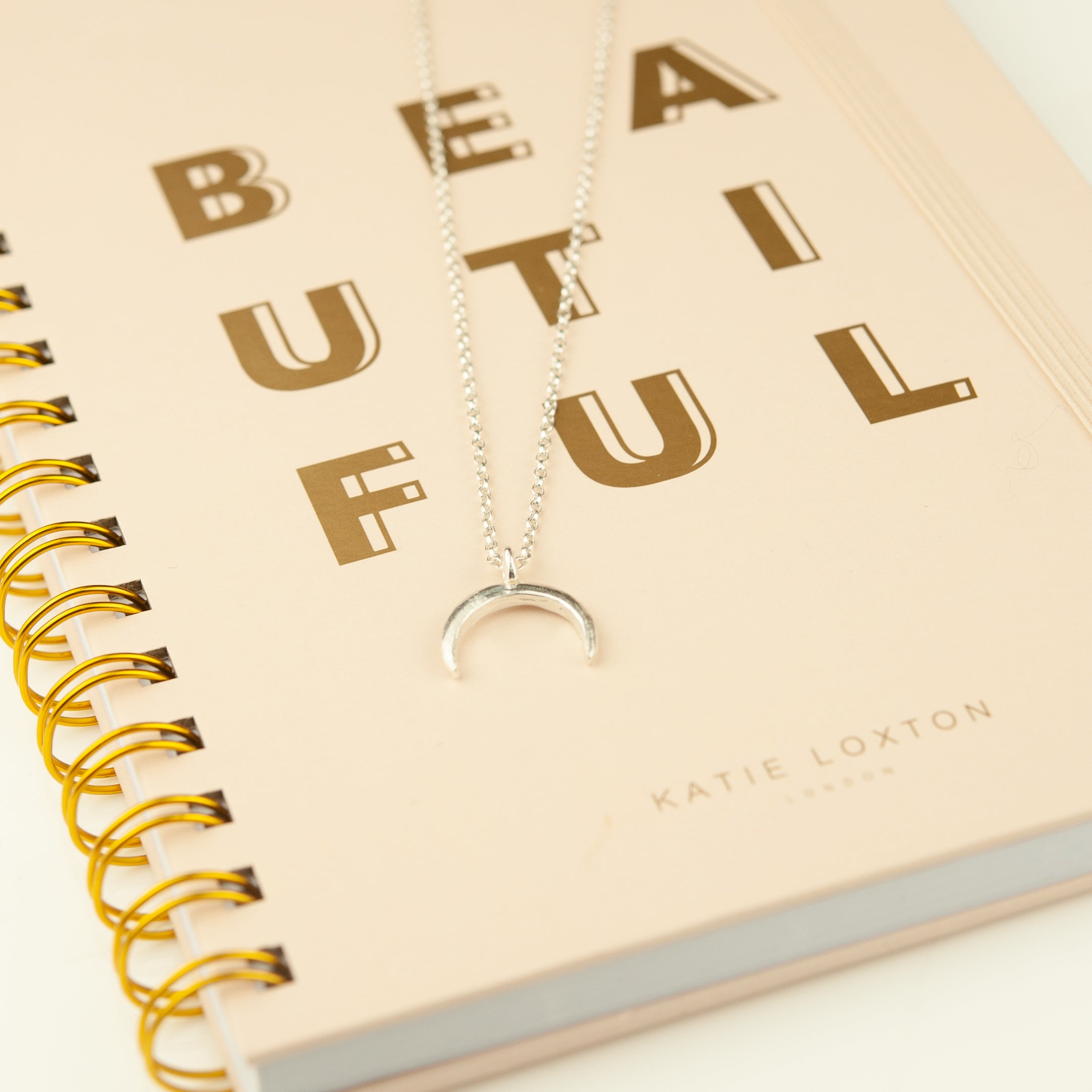 Belle & Bee moon necklace