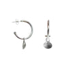 Belle & Bee Shell Hoop Earrings