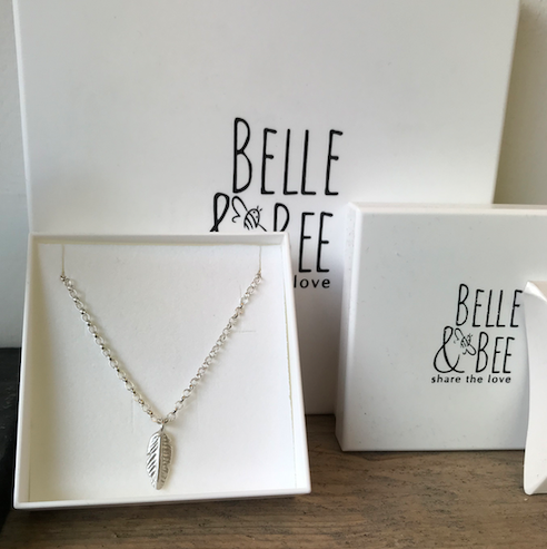 Belle & Bee Sterling silver ankle bracelet
