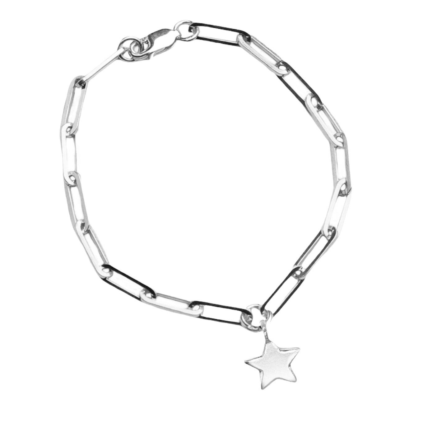 Belle & Bee mini star trace chain bracelet