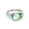 Belle & Bee Green Quartz Princess ring
