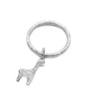 Belle & Bee Dangly giraffe ring