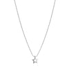 Belle & Bee Sterling Silver Open Star necklace