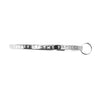 Sterling Silver Message Bangle with Silver Love Loop